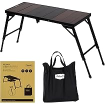 Amazon | Hilander(ハイランダー) LIT TABLE(リットテーブル) ブラック