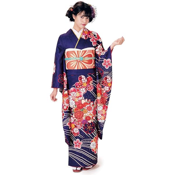 Amazon | [syara] 【レンタル振袖セット4泊5日】紅一点 振り袖 