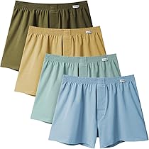 Amazon | [Metakey] ニットトランクス メンズ 無地 4枚セット XL