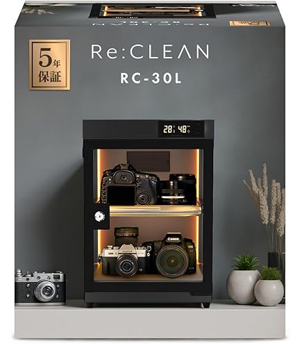 東洋リビング 全自動防湿庫 オートクリーンドライ ED-41CAC　光触媒防カビ Amazon | 東洋リビング 防湿庫 オートドライ 41L ホワイト ED-41WA