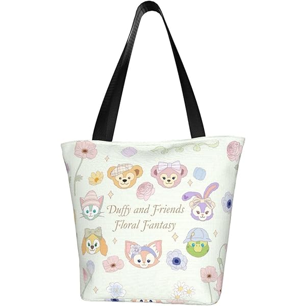 Amazon | [ZOOKISS] ダッフィーフレンズ トートバッグ 買い物