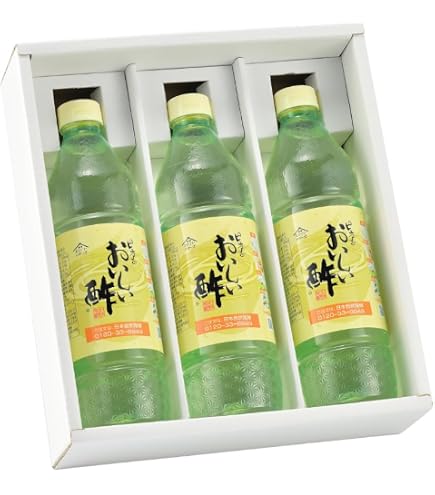 Amazon.co.jp: 【正規品】日本自然発酵 おいしい酢 (3本セット) : 食品