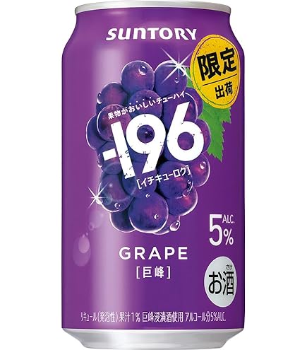 Amazon.co.jp: サントリー -196 シャインマスカット 350ml×2ケース/48