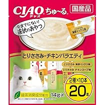 ヒマワリ　ちゅーるとりささみ　200本 Amazon.co.jp: チャオ (CIAO) ちゅ~る とりささみ・チキン