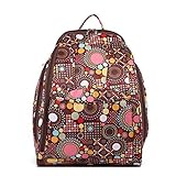 Babyhugs? 4pcs Ultra Light Nappy Changing Diaper Backpack Rucksack Bag - Spotty Dotty Brown by BabyH