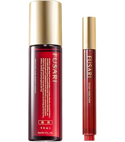フサリ 女性用育毛剤 90ml  & スカルプインジェクション Amazon | FUSARI 女性用 育毛剤 + スカルプインジェクション セット