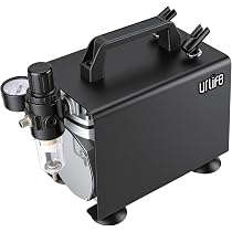 Amazon.co.jp: urlife コンプレッサー 小型 A4の半分でも 高圧域 安定