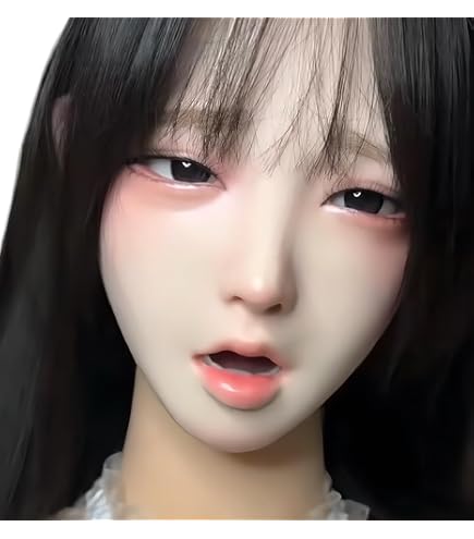 Amazon.co.jp: 1/1 ドールヘッド 女性 等身大 リアルモデル M16ボルト