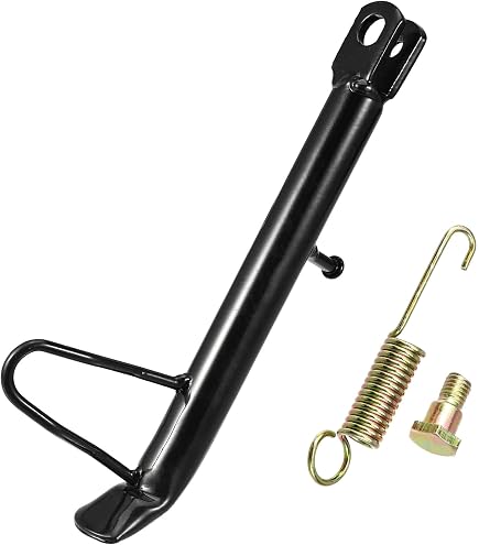 thumbnail image 2 of Motoforti Motorcycle Kickstand – Adjustable Side Stand, CNC Aluminum Alloy (Purple) 2 of 13