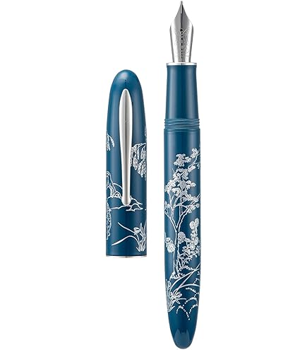 Fuliwen 万年筆 Amazon | Asvine Fuliwen 017 万年筆 グリーンマーブル 樹脂ペン 中字