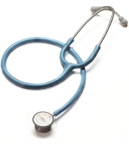 Amazon.co.jp: ケンツメディコ 新生児用ダブル聴診器 NO.160-2(スカイ