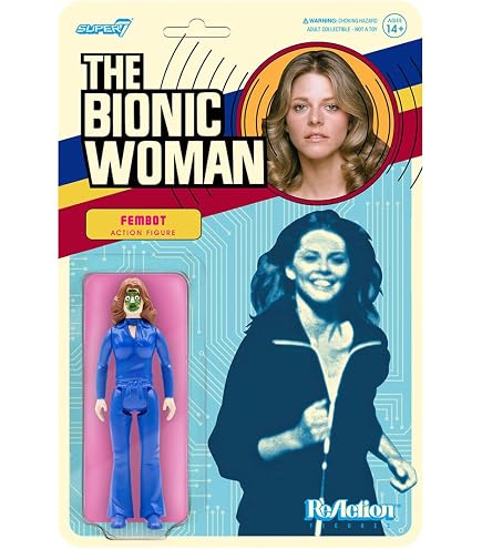 Amazon.co.jp: Super7 The Bionic Woman ジェイミー・ソマーズ - 3.75