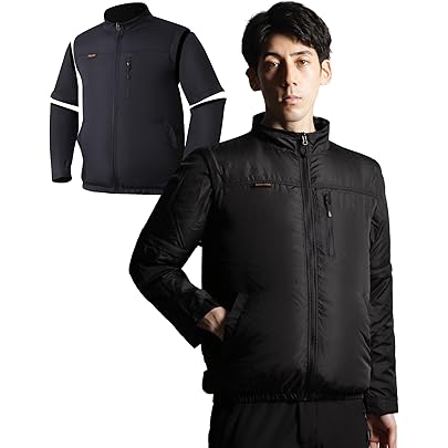 UNISO 空調服 黒 Amazon.co.jp: [UNISO] 空調作業服 UPF50+熱中症対策 男女兼用 LL