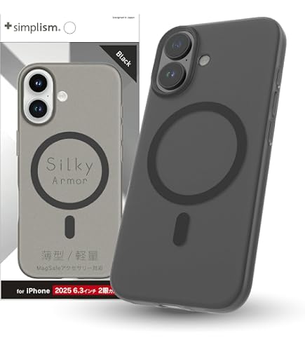 Amazon.co.jp: Simplism シンプリズム iPhone 17 Pro [Silky Armor