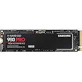 Samsung MZ-V8P500BW 980 PRO PCle 4.0 NVMe M.2 Internal Solid State Drive, 500 GB Capacity Black