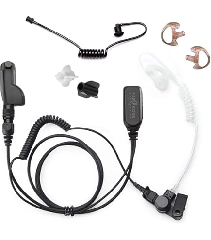 Amazon.co.jp: Motorola Surveillance Headset with PTT Mic for