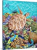 Carolyn Steeleプレミアムシックラップキャンバス壁アート印刷題名液体フライト 30" x 40" 2333174_24_30x40_none