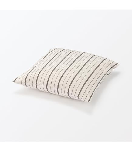 Amazon.co.jp: 無印良品 ヘンプ洗いざらしクッションカバー 43×43cm用