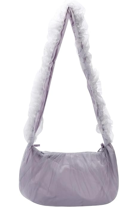 Amazon | [Cottonholic] トートバッグフリルバッグ おしゃれでシンプル 