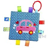 Canghai Baby Appease Towel Baby Calm Blanket ComfortingおもちゃCrinkle Meおもちゃを0 – 3年古い赤ちゃん車