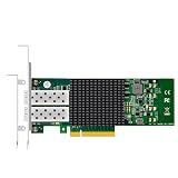 GLOTRENDS ST7268 10Gbps LAN カード 2 ポート 10G/1000/100Mbps NIC SFP+LAN ポート PCI-Express X8 接続 (Mac OS 非対応)