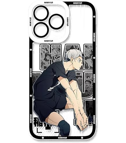Amazon.co.jp: BOKNI ハイキュー スマホケース iPhone16用 ケース TPU