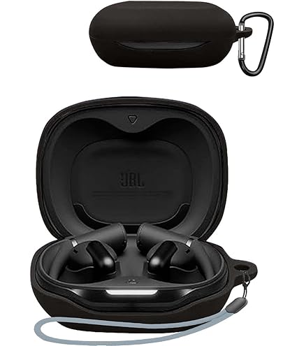 追加ケースJBL SENSE PRO ワイヤレスイヤホン ブラック Amazon | JBL Sense Proイヤホン用ケース、FJIASTB ソフトシリコン保護