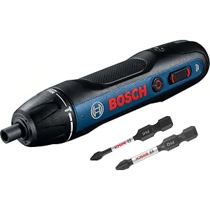 ボッシュ(BOSCH) 3.6Vコードレスドライバー (ドライバービット・キャリングケース・充電コード付き)Bosch GO