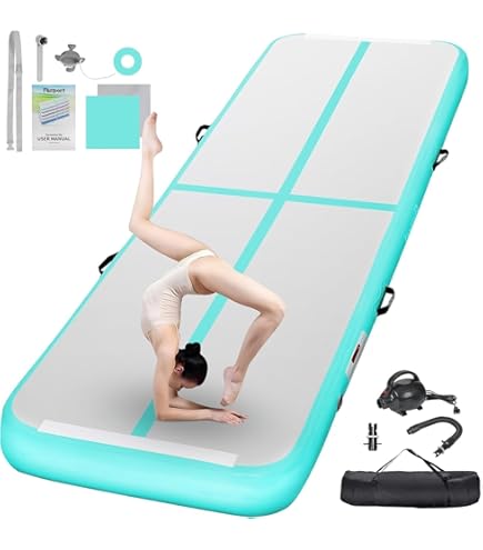 Amazon | FBSPORT 空気注入式 6.5フィート 空気注入式 体操マット