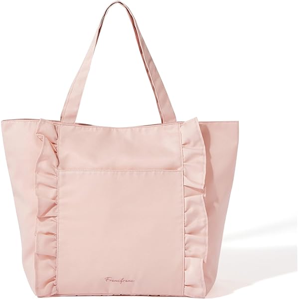 Amazon | [Francfranc] フランフラン ロゴ レジャーバッグ フリル