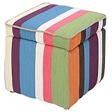 不二貿易 ボックススツール シエナ 40×40cm カラフル 50376