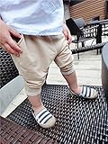 子供服 アンクル パンツ 七分丈パンツ キッズパンツ 男の子 ベージュ ブルー レッド ３色 (18-24か月, ベージュ)