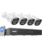 Amazon.co.jp: 【4K画質・フルカラー撮影】H.View ドーム型 防犯カメラ