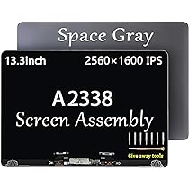 Amazon.co.jp: GBOLE A2338 M1 M2 スクリーン 交換用 MacBook