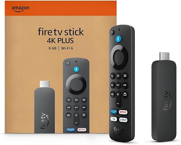 Amazon Fire TV Stick 4K Plus | 映画館のような4K体験 | ストリーミングメディアプレイヤー - 1