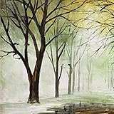 ヨセミテホームインテリア公園で冬の壁アート DCE2972