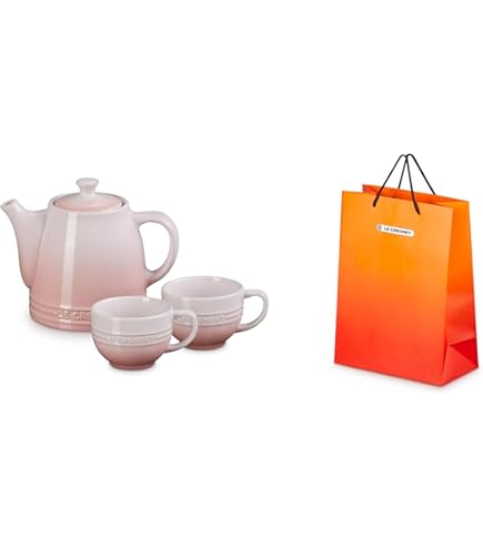 Amazon｜ル・クルーゼ(Le Creuset) ティータイム 3点 セット ティー