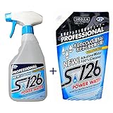 プラスリード(PLUSLEAD) 商品名:パワーウォーターS-126 【500mlトリガー・500ml詰替えパックSET】高機能100%アルカリ電解水クリーナー プラスリード(PLUSLEAD) 商品名:パワーウォーターS-126 【500mlトリガー・500ml詰替えパックSET】高機能100%アルカリ電解水クリーナー