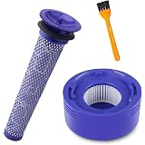Amazon Co Jp Aiogoo 掃除機フィルター プレフィルター 2枚 とポストモーターフィルター Hepa Post Filter 1枚 V7シリーズ V8シリーズ用 3個セット ホーム キッチン