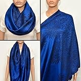 Nursing Cover,Nursing Infinity Scarf, Breastfeeding Cover (Floral Blue) by Rodaruus