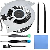 ZHUROUPU 対応ソニー プレイステーション 4 CUH-1100A CUH-1115A CUH-1000A CUH-1001A 1006A CUH-10XXA CUH-11XXA KSB0912HE CK2M 500G シリーズ用 対応for PS4 交換内部冷却ファン低ノイズ 2500RPM 工具キット付き