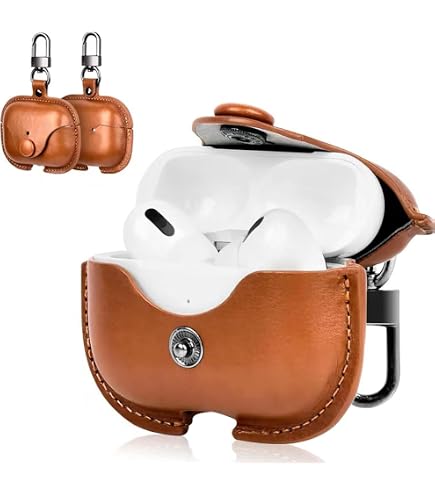 Amazon | Fora airpods pro3 ケース 革【ESEENN】対応 airpods pro 3