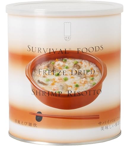 Amazon | サバイバルフーズ 洋風とり雑炊 408g入り1缶10食相当品 380g
