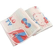 Amazon.co.jp: リヴェール ハローキティ ガーゼケット シングル 3重