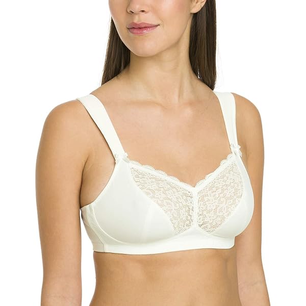 Anita 5427 Jana Skin Cotton Non-Wired Support Bra | Comfort Fit In Beige, Size 50C
