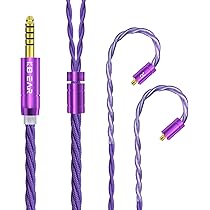 IEMケーブル ST-Zero(3) MMCX/4.4mm5極/紫 Amazon | 【KBEAR ST19】リケーブル MMCX 4.4mm Yinyoo 5N単結晶