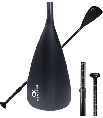 Amazon | Z＆J SPORTアウトリガーカヌーパドルフルカーボン、T