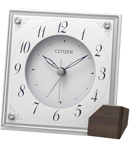 Amazon.co.jp: リズム(RHYTHM) シチズン 置き時計 電波時計 アナログ