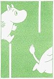 Ekelund エーケルンド 　ムーミン・ベビーブランケット 【Goes】３４　（72×105cm) (淡グリーン)