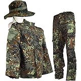 [SHENKEL] 迷彩服上下・ブーニーハットセット ドイツ迷彩 フレックターン USサイズ S bdu-gm04-S [並行輸入品]